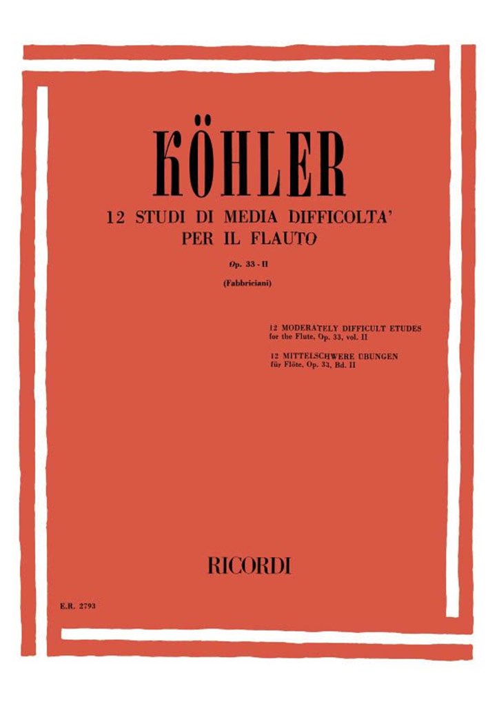 Studi Op. 33 - Vol II
